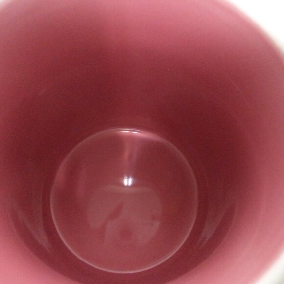 Starbucks Floral Sunflower Mug Cup red pink Micro Dish safe Groovy 2007 Ceramic - Picture 9 of 11